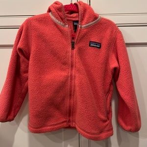 Patagonia Synchilla hooded fleece sweater for toddler